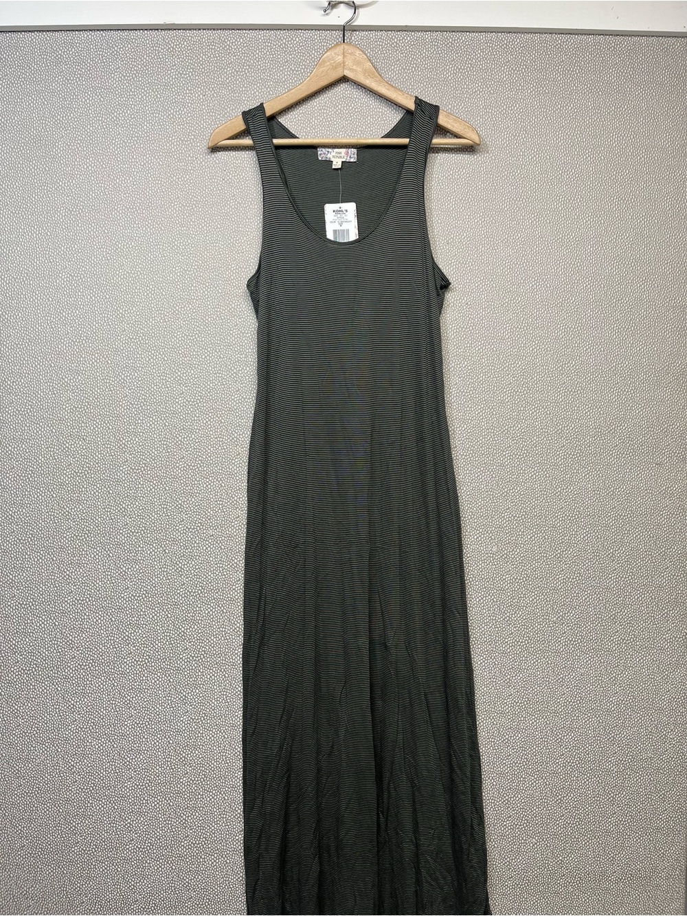 🆕 M Pink Republic Sleeveless Olive Green Maxi Tank Dress
